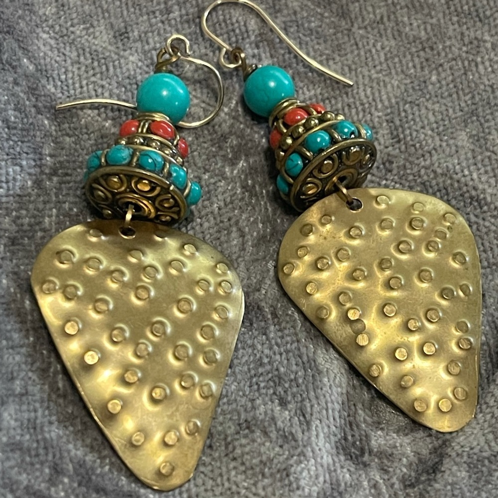 New earrings fine jewelry genuine stones unique piece